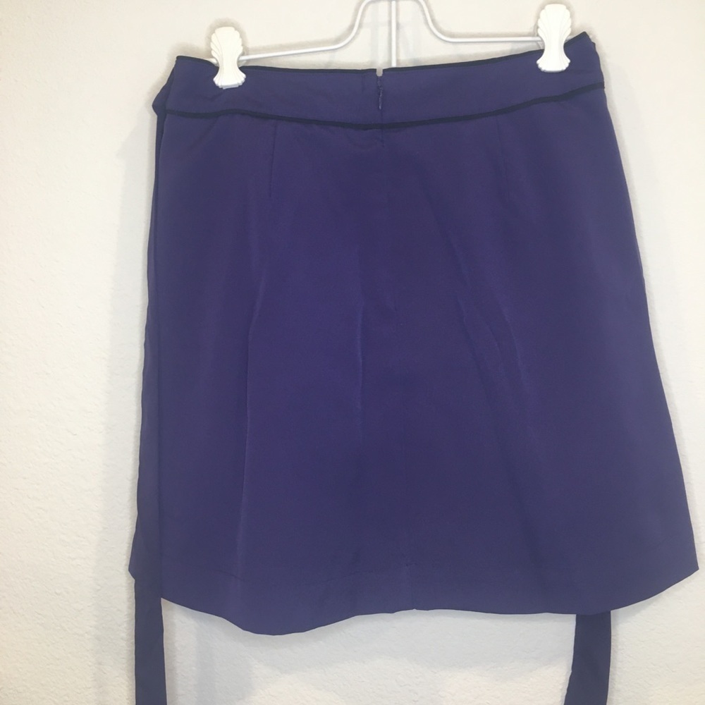 Banana Republic Factory purple w/black skirt size0 - Picture 4 of 6